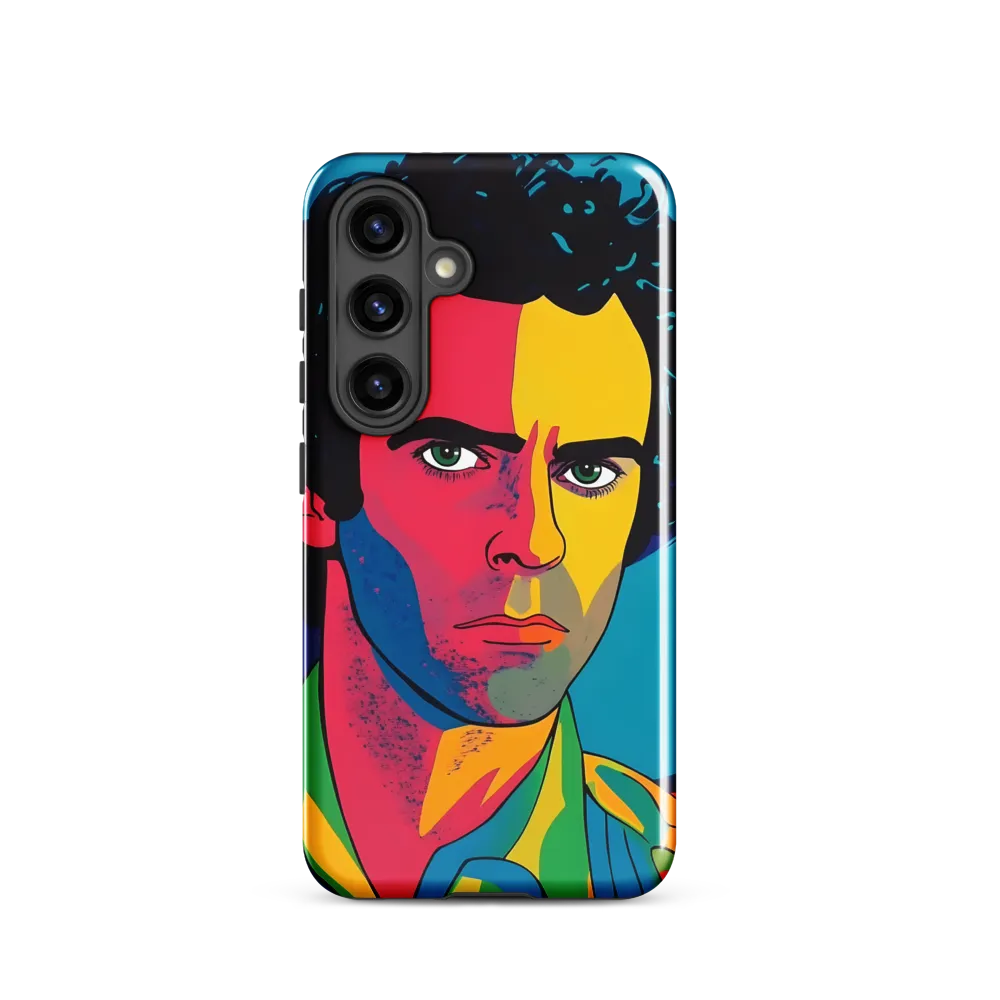 Electric Visage: A Portrait of Vibrance