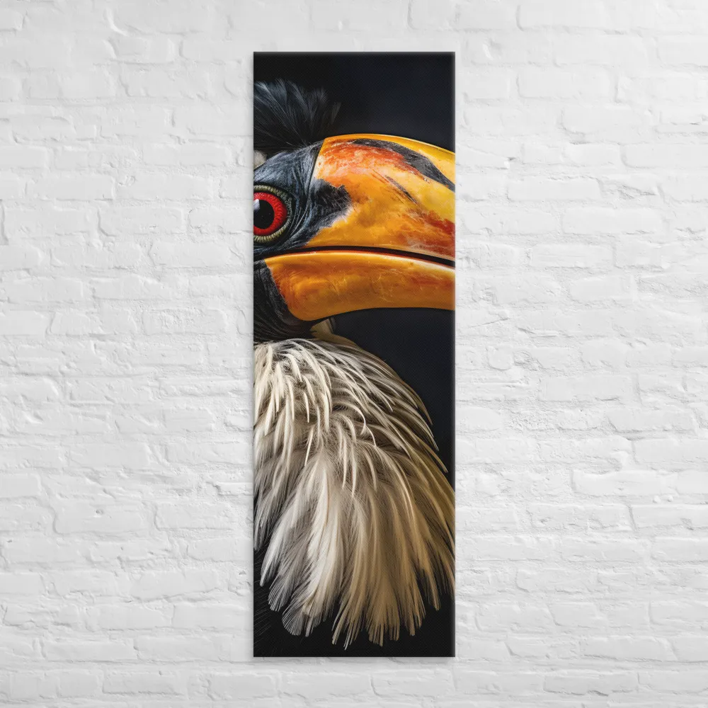 Majestic Hornbill Portrait