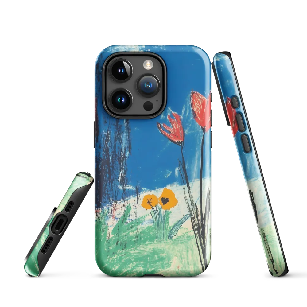 Joyful Blossoms in Blue