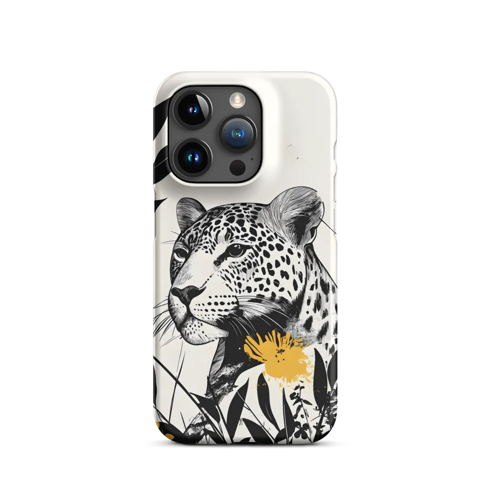 Majestic Leopard Amongst Flora
