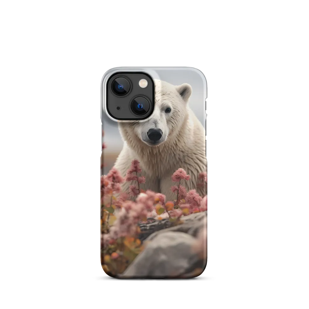 Curiosity Among Blooms: The Polar Bear