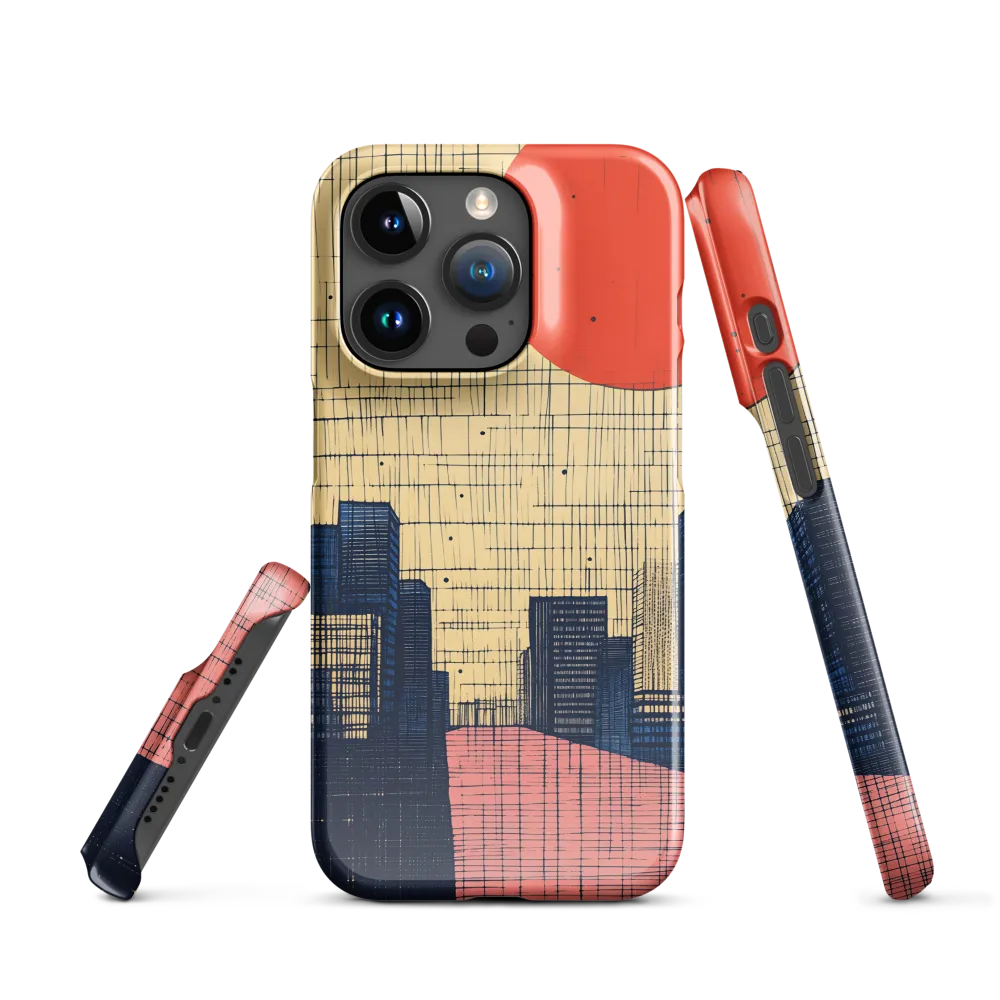 Urban Echoes: A Minimalist Cityscape
