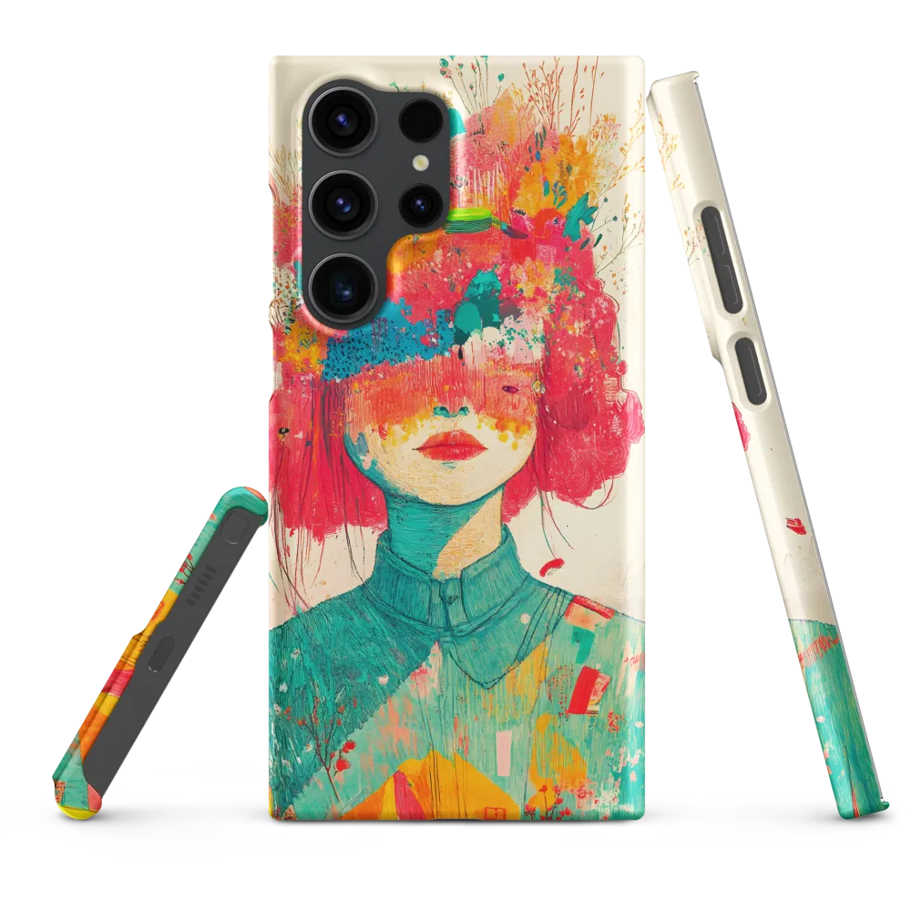 Whimsical Floral Portrait
