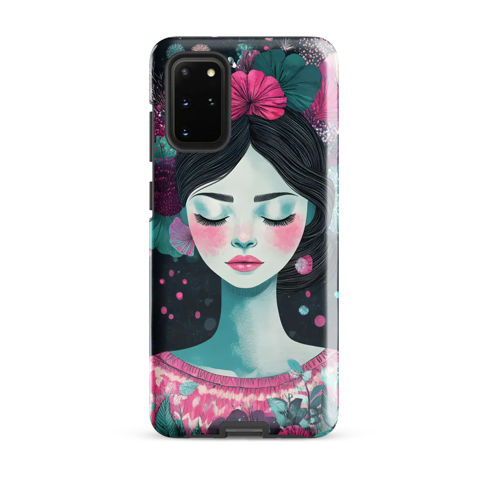 Embrace of Floral Serenity