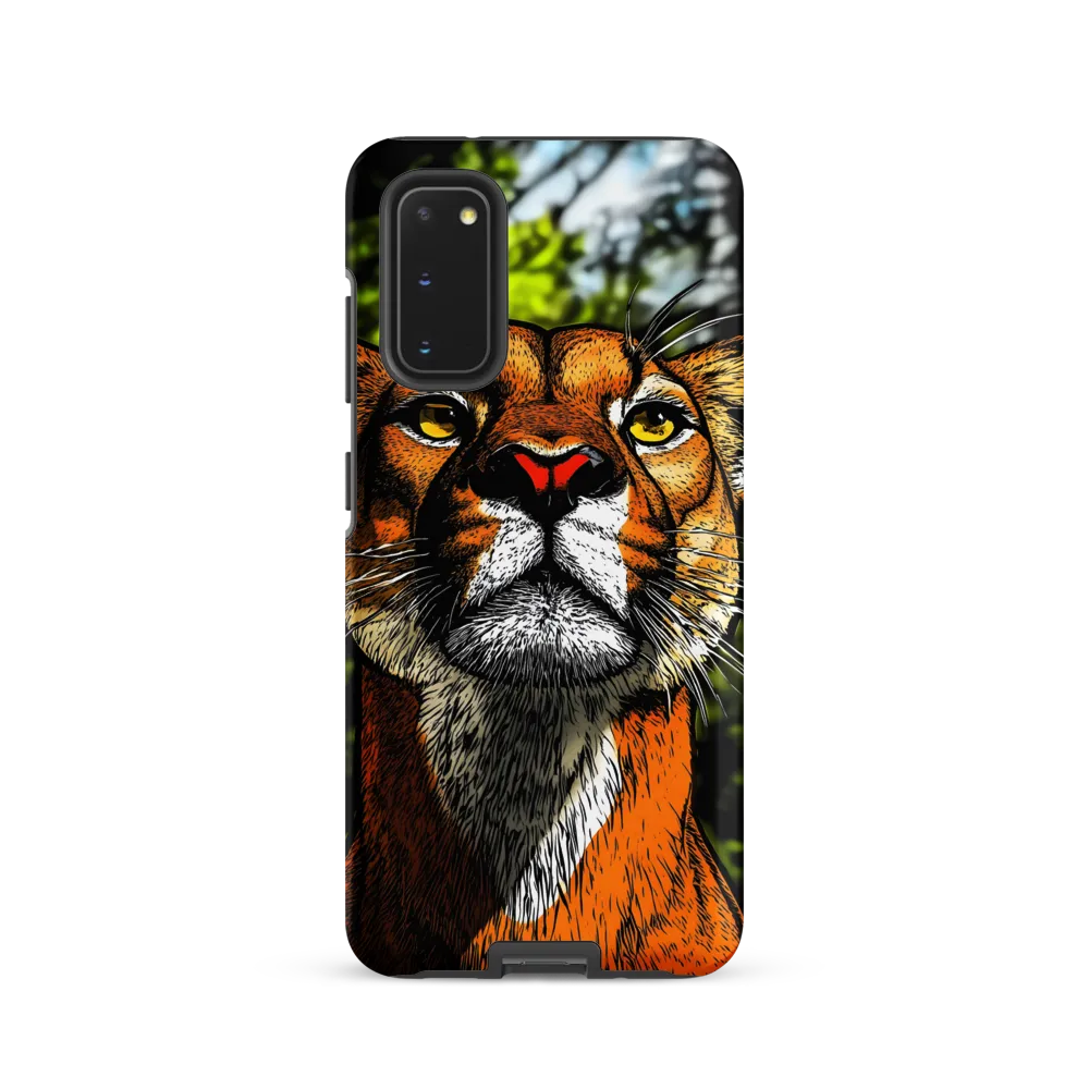 Regal Gaze: The Lioness in Focus