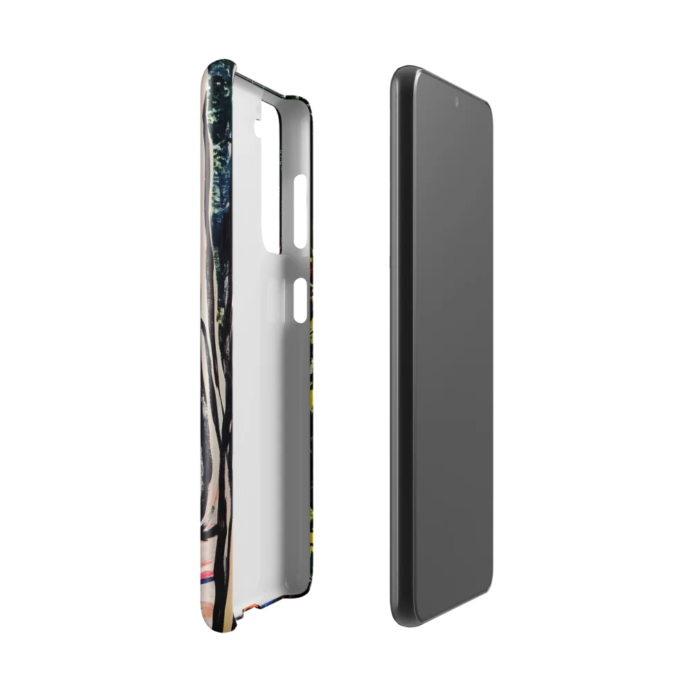 Contemplation in Nature | Phone Case |  S21 | Snap Case | Glossy