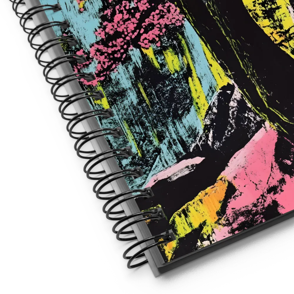 Vibrant Reflections of Nature | Spiral Notebook