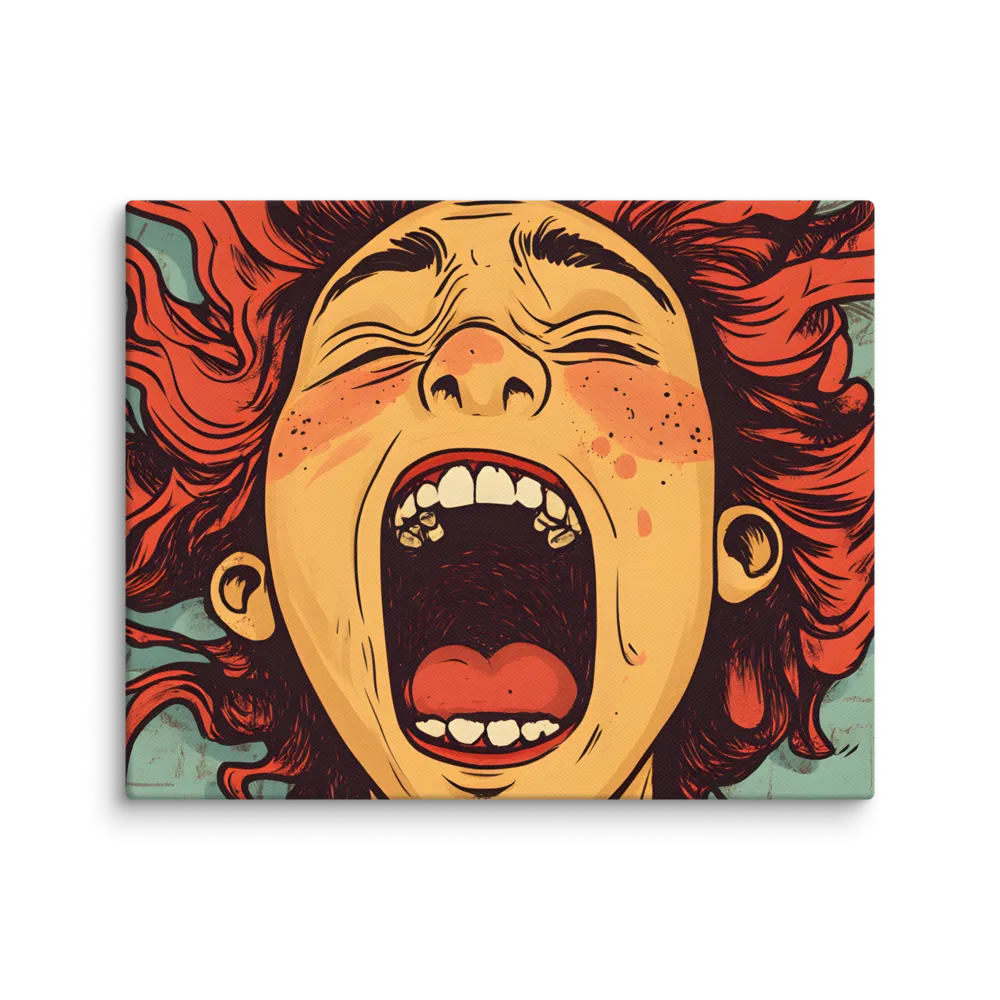 Fury Unleashed | Canvas | 8″×10″