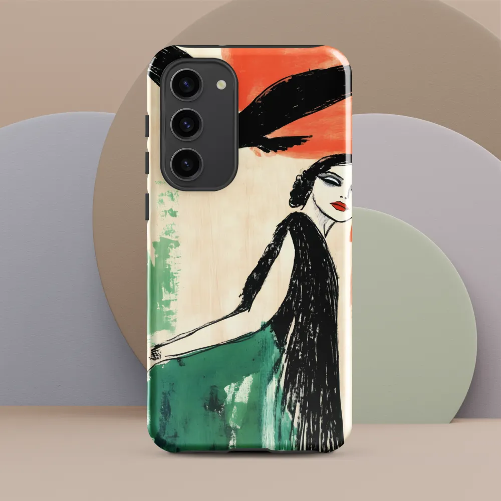 Elegance in Flight | Phone Case |  S23 Plus | Tough Case | Glossy
