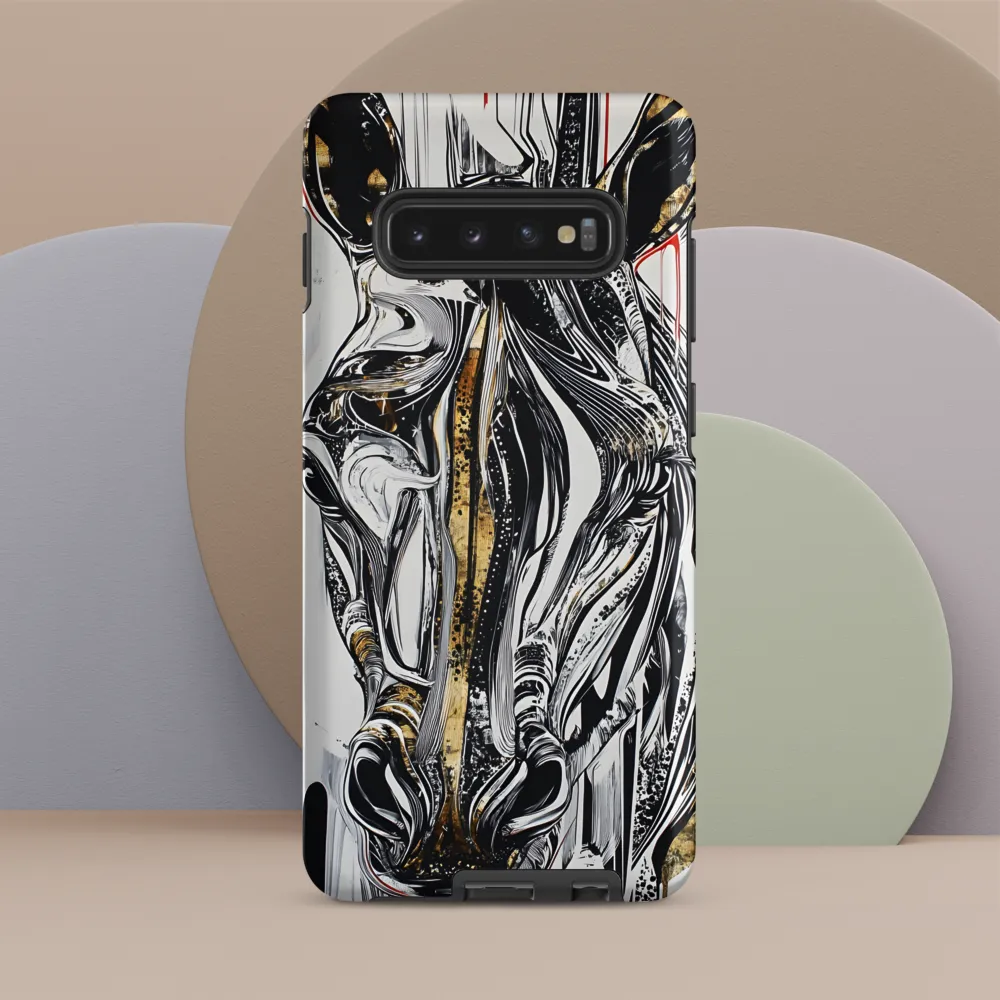 Ethereal Majesty: The Abstract Zebra