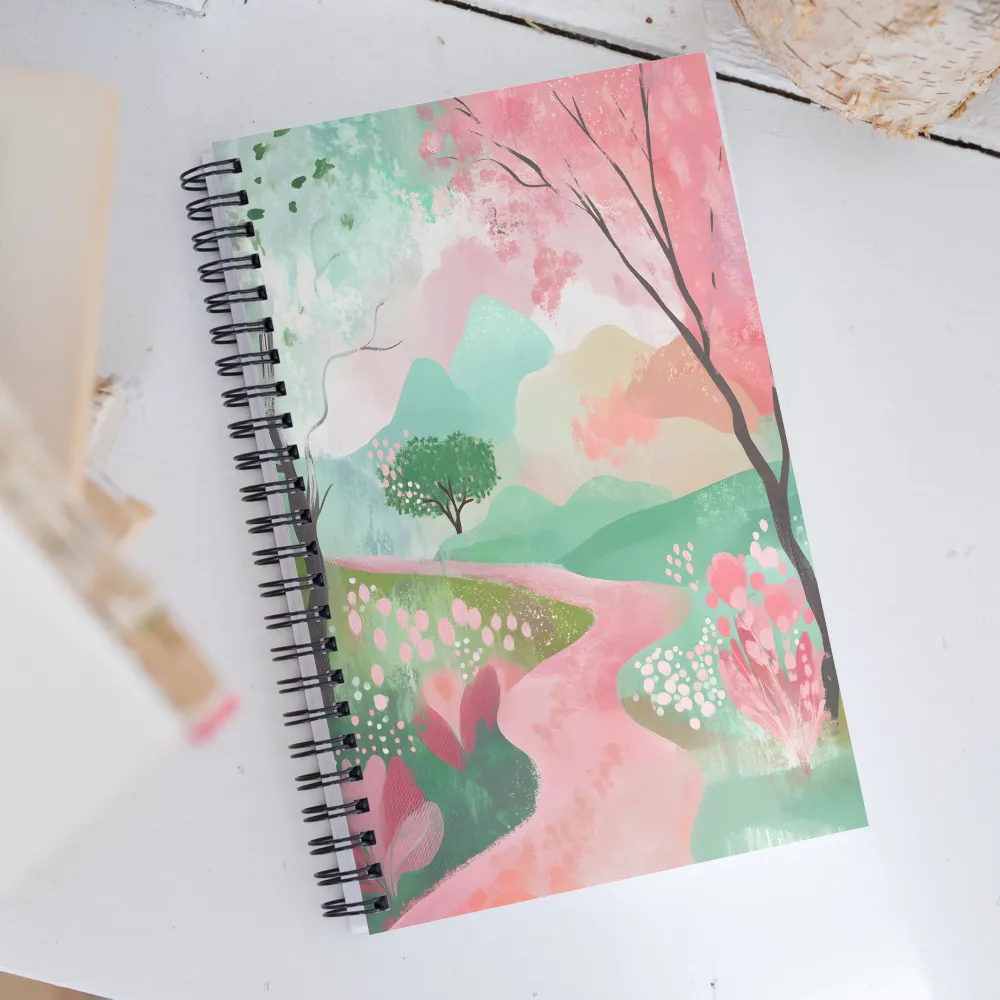 Whispers of Serenity | Spiral Notebook