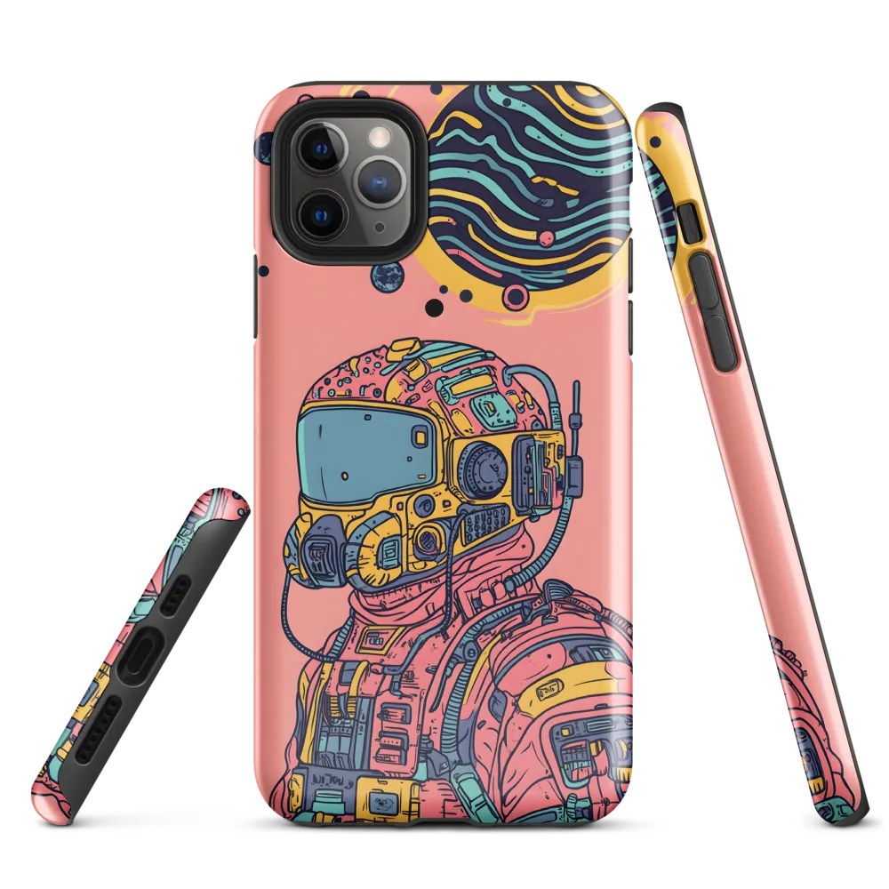 Exploration Beyond: A Digital Astronaut | Phone Case |  11 Pro Max | Tough Case | Glossy