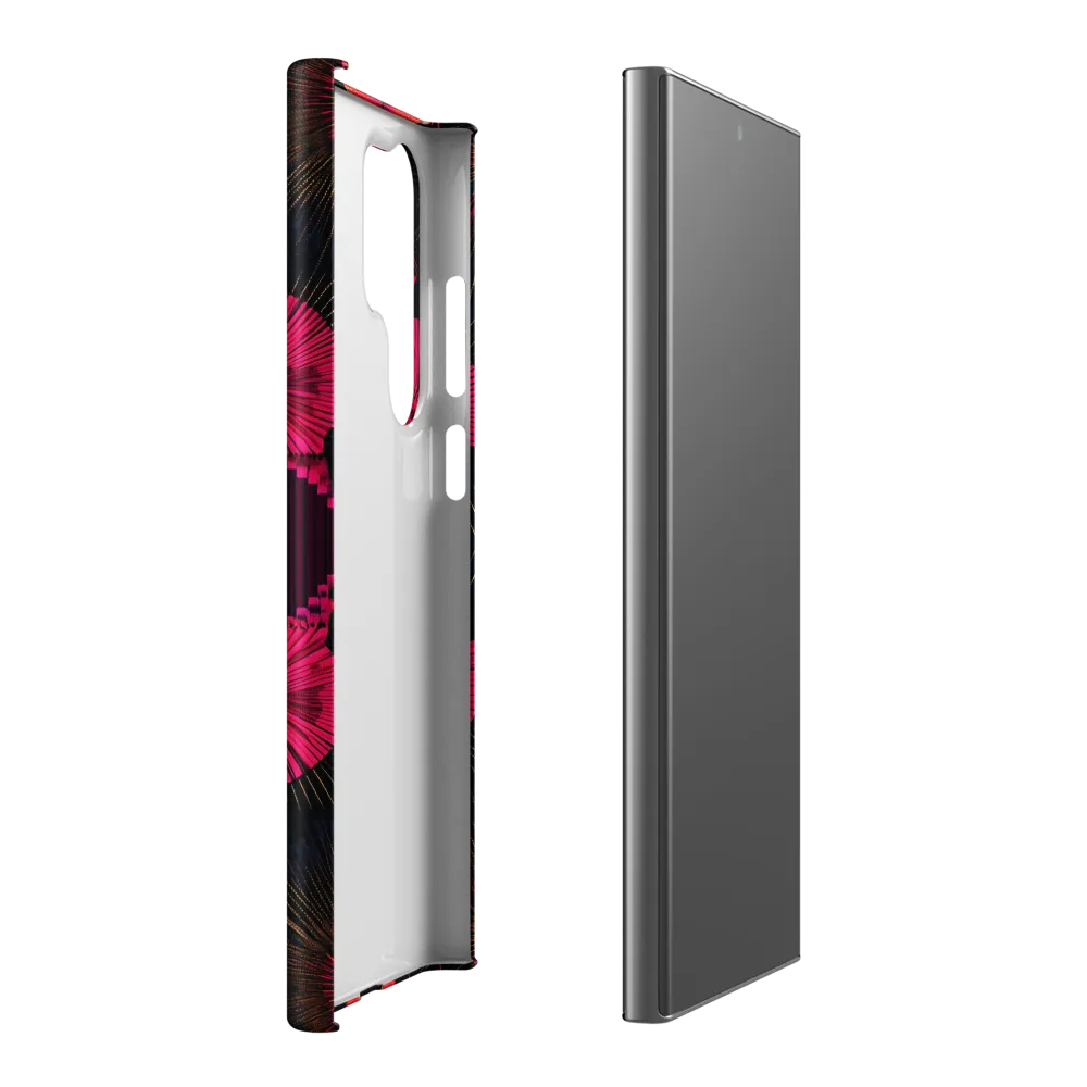 Dynamic Geometric Symphony | Phone Case |  S23 Ultra | Snap Case | Matte