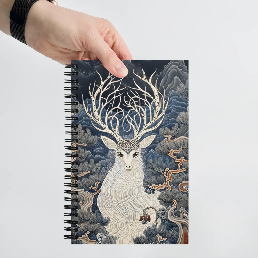 The Enchanted Stag | Spiral Notebook