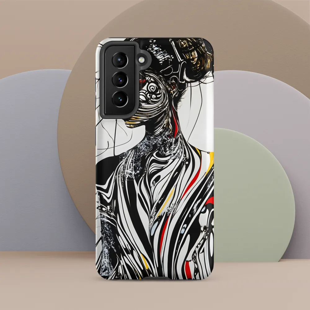 Whispers of the Abstract | Phone Case |  S21 | Tough Case | Matte