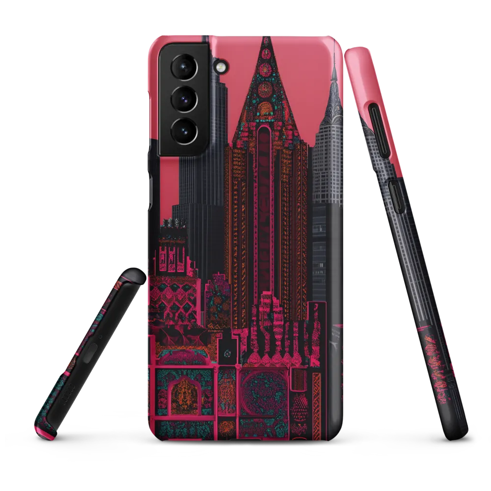 Urban Vibrance: A Digital Exploration of Skyscrapers