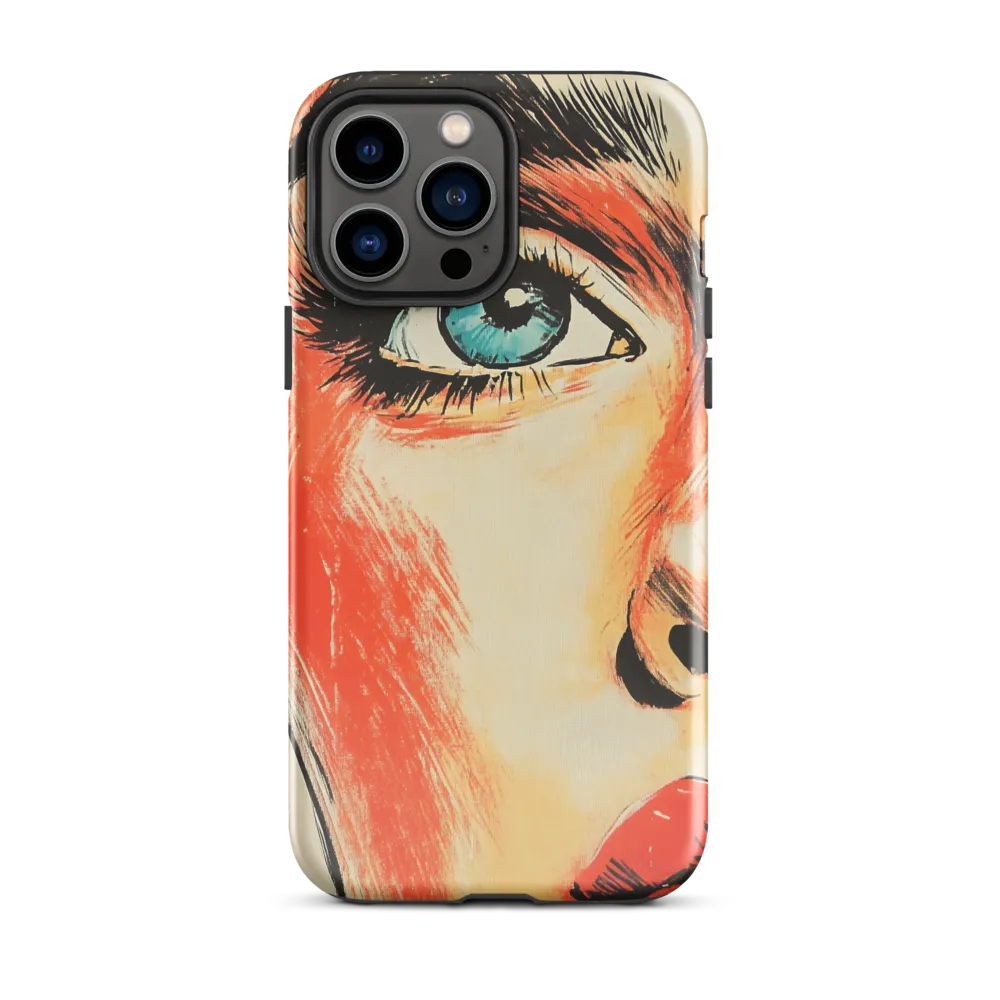 Intense Gaze: A Pop Art Portrait
