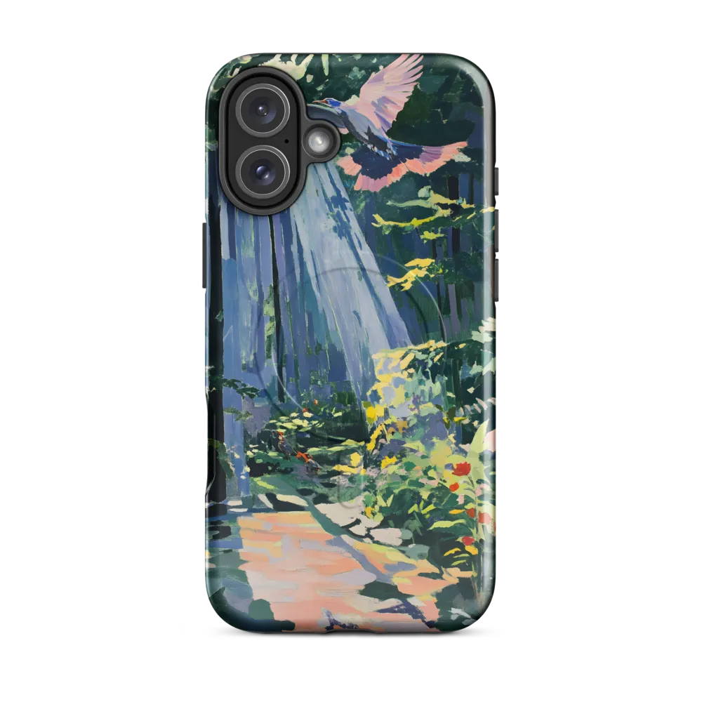 Flight of Light: A Serene Forest