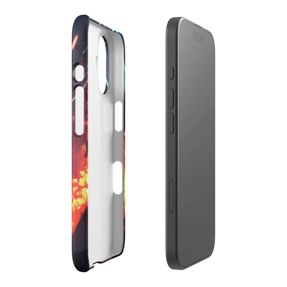 Astronaut Amidst Chaos | Phone Case |  16 | Snap Case | Matte