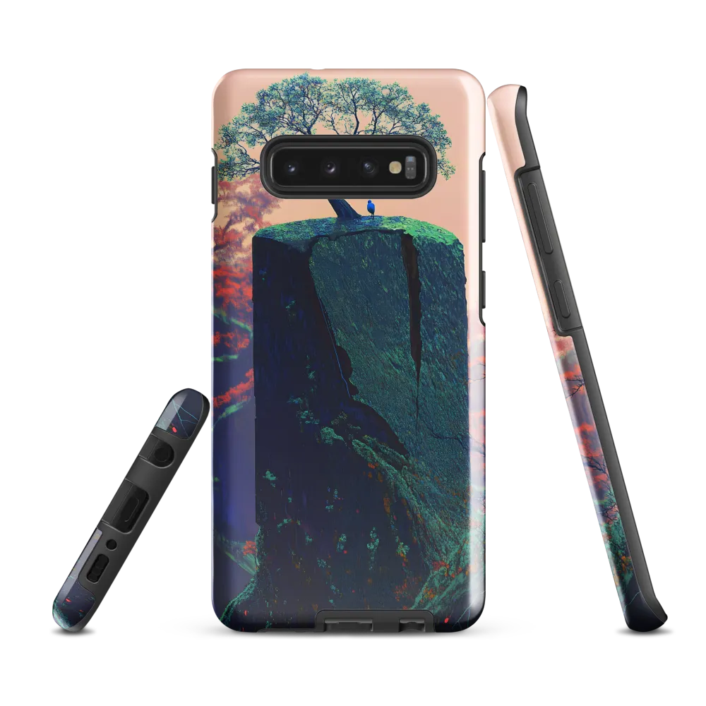 Solitude at the Edge | Phone Case |  S10 Plus | Tough Case | Glossy