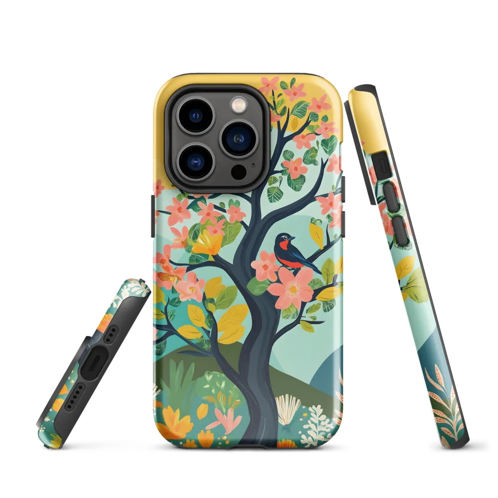 Spring Blossoms: A Serene Encounter
