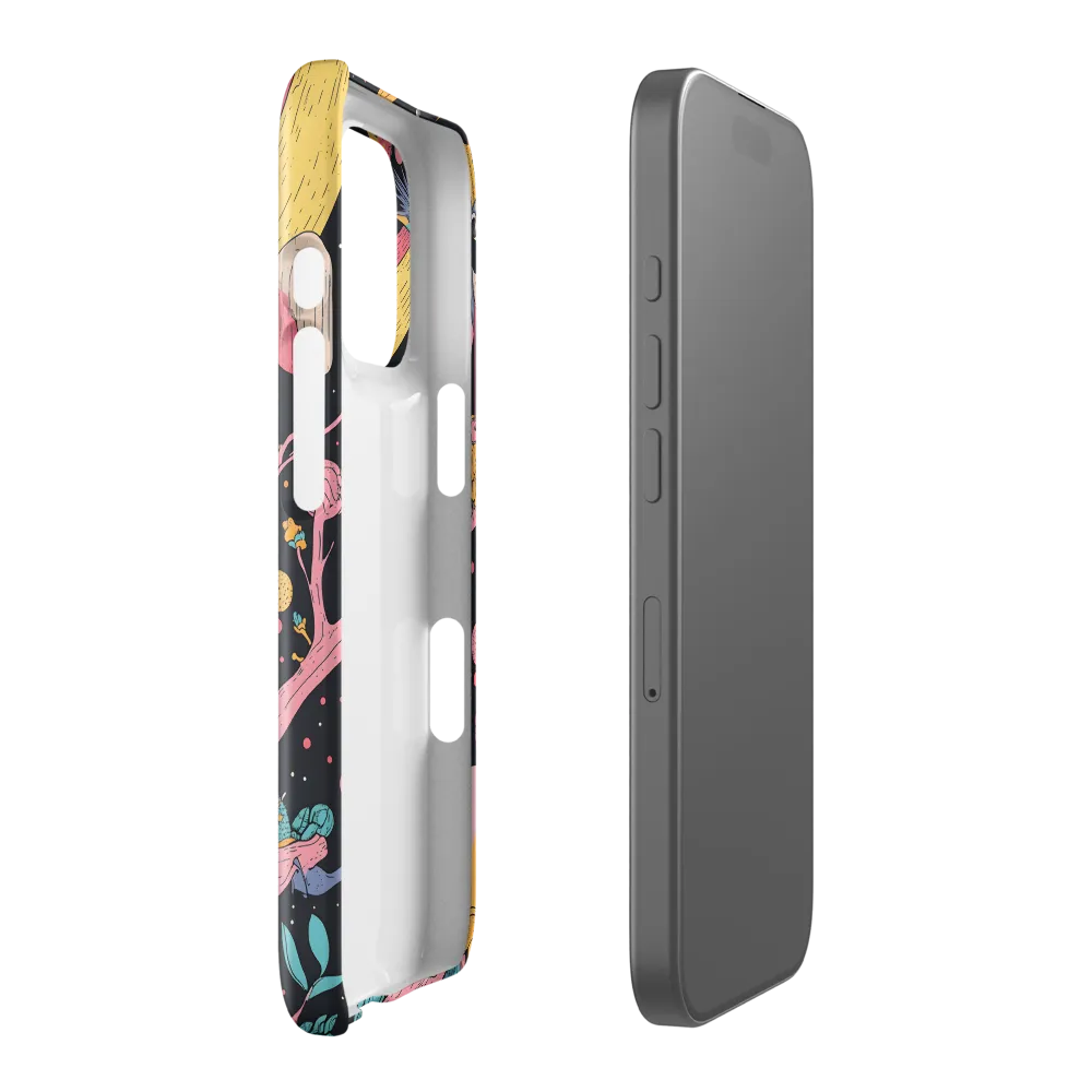 Whimsical Cosmic Owl | Phone Case |  16 Pro | Snap Case | Glossy