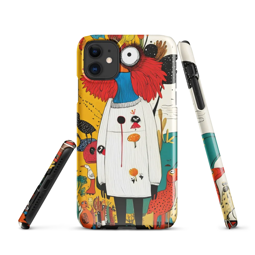 Whimsical Bird's Embrace