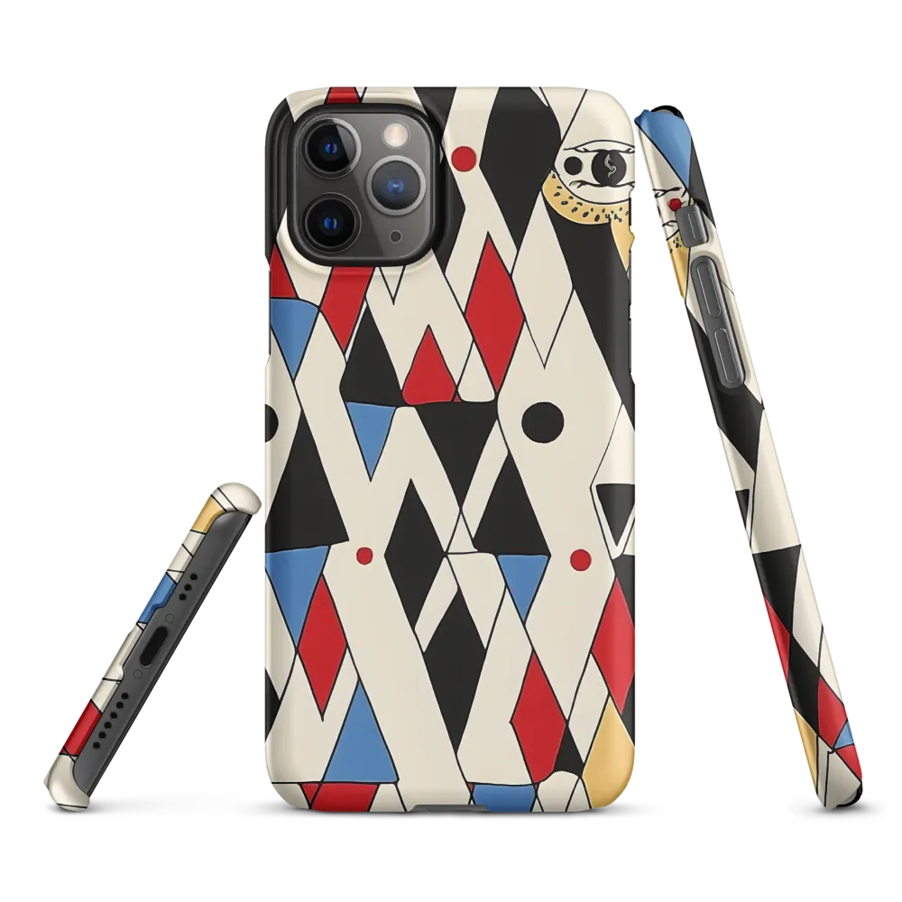 Dynamic Geometric Symphony | Phone Case |  11 Pro | Snap Case | Matte