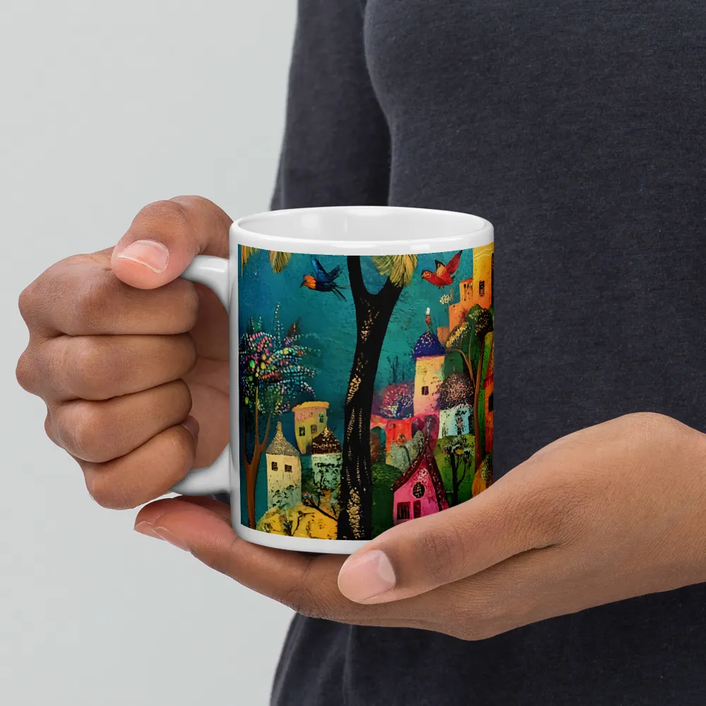 Whimsical Village Harmony | Mugs | Multiple Sizes & Colors