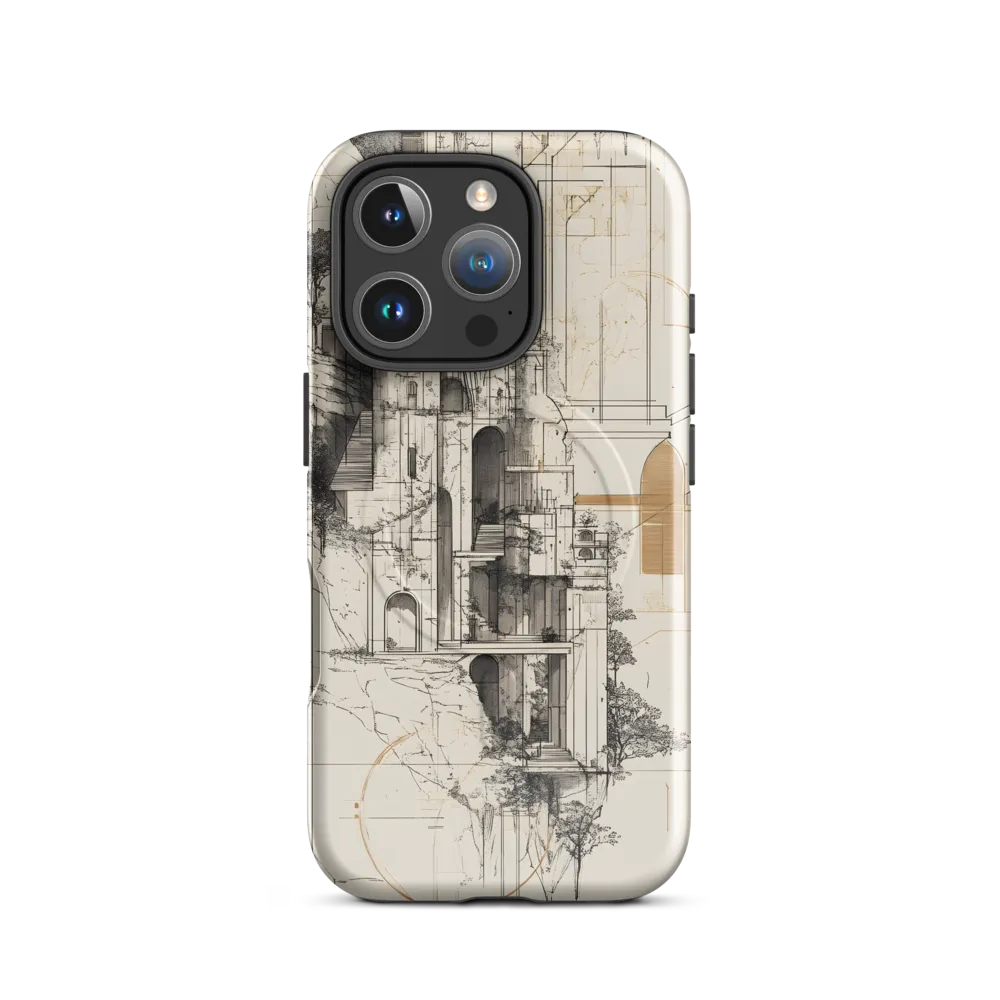 Ethereal Architectures | Phone Case |  16 Pro | MagSafe® Tough Case | Glossy