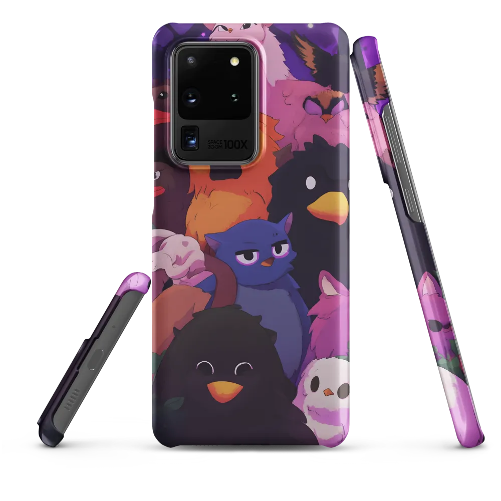 Whimsical Avian Gathering