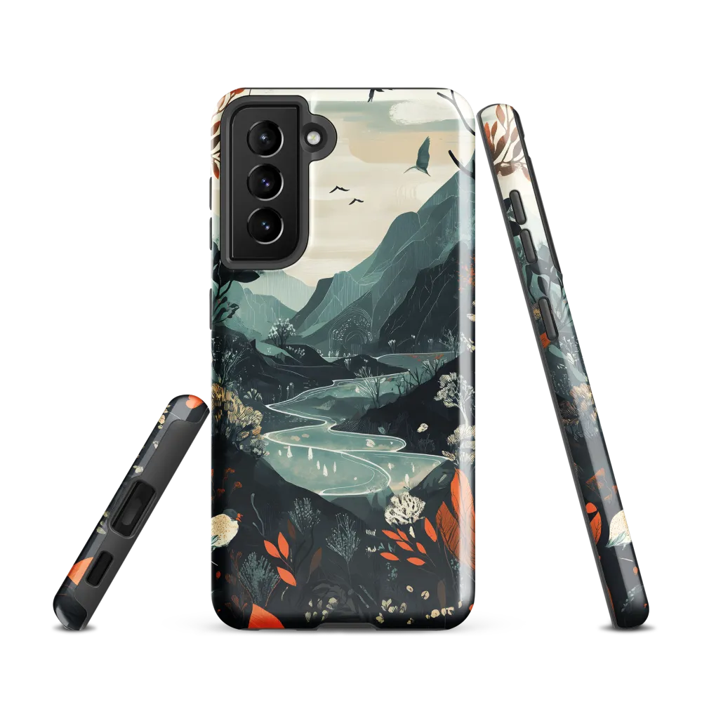 Tranquil Wilderness | Phone Case |  S21 | Tough Case | Glossy