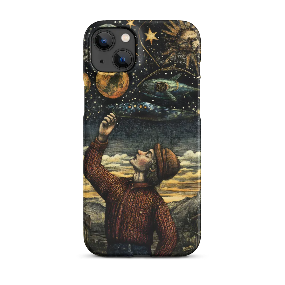 Cosmic Curiosity: A Journey Beyond Earth | Phone Case |  14 Plus | Snap Case | Matte