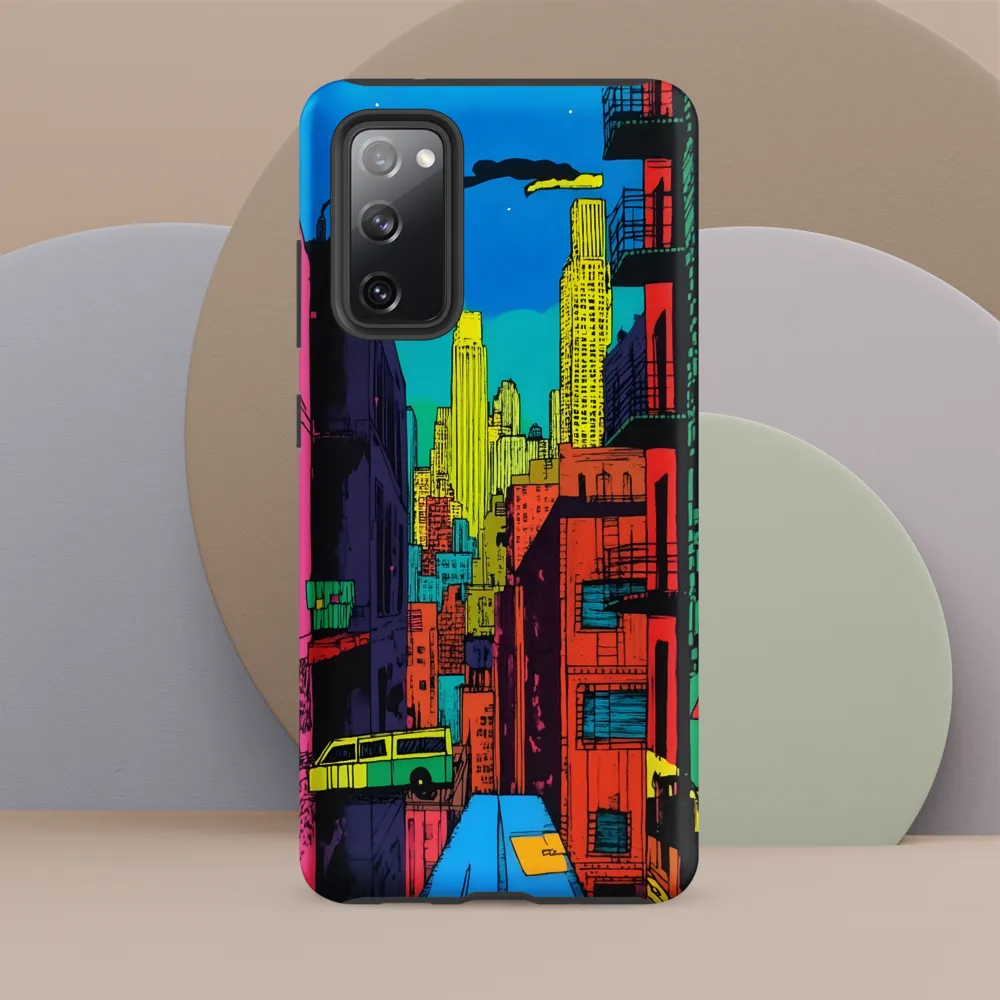 Urban Vibrance: A Pop Art Cityscape