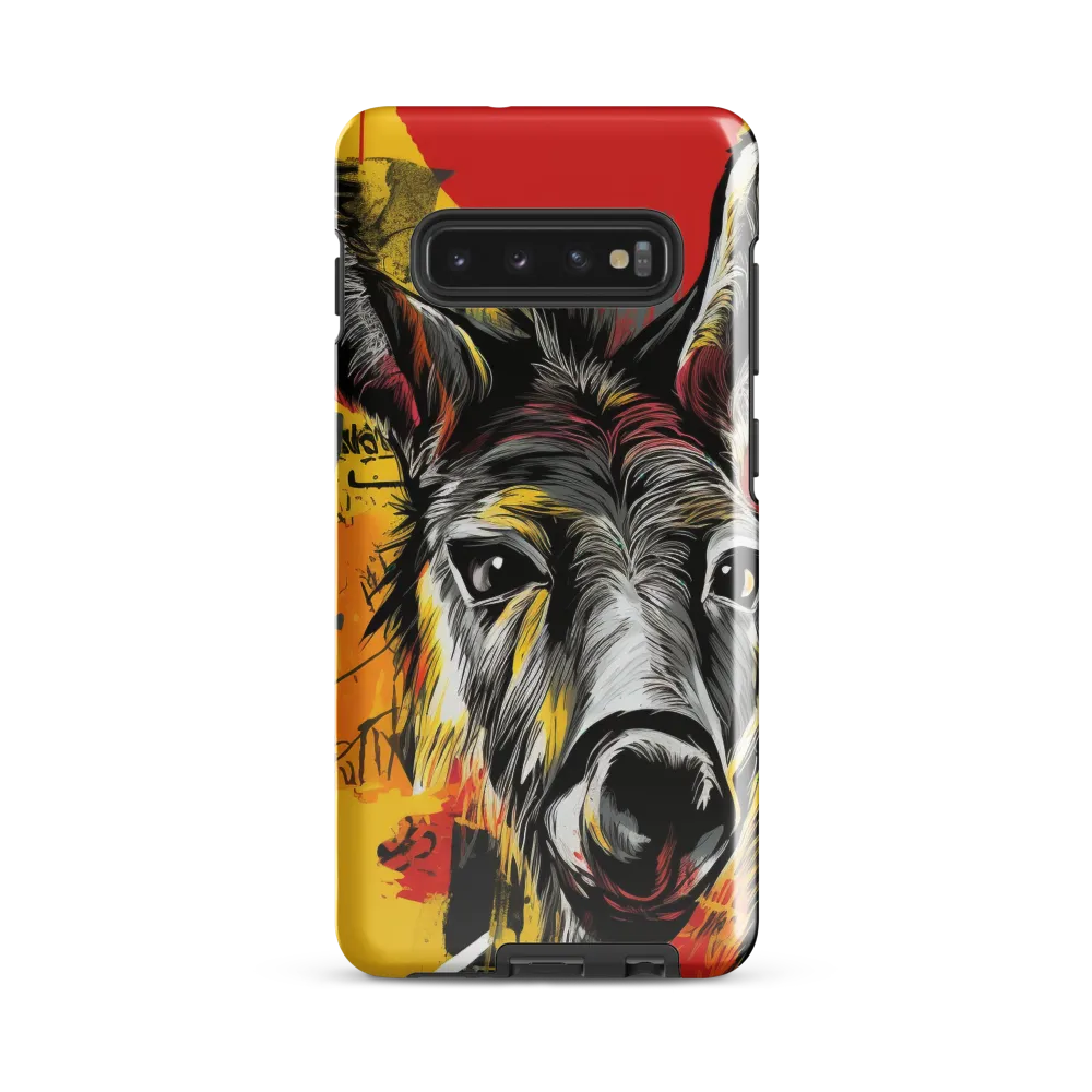 Playful Kangaroo Unleashed | Phone Case |  S10 Plus | Tough Case | Glossy