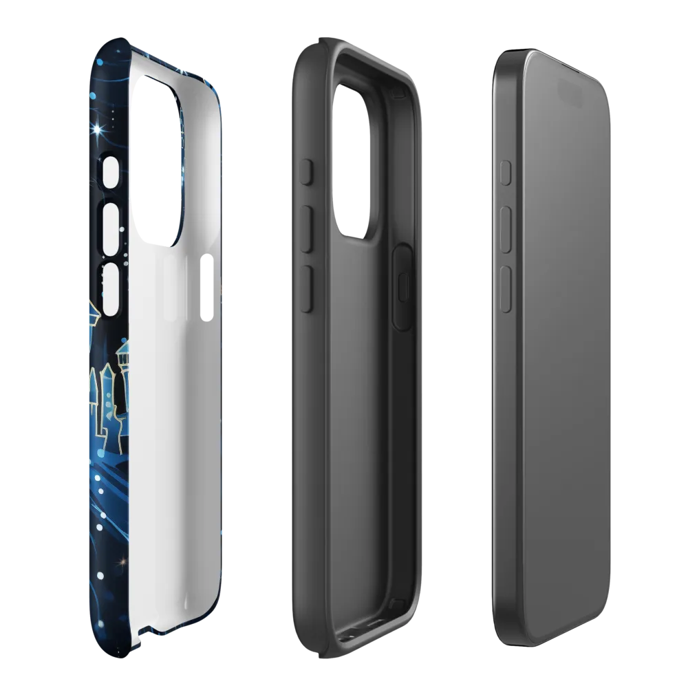 Dreamy Castles in a Starry Sky | Phone Case |  15 Pro | Tough Case | Matte