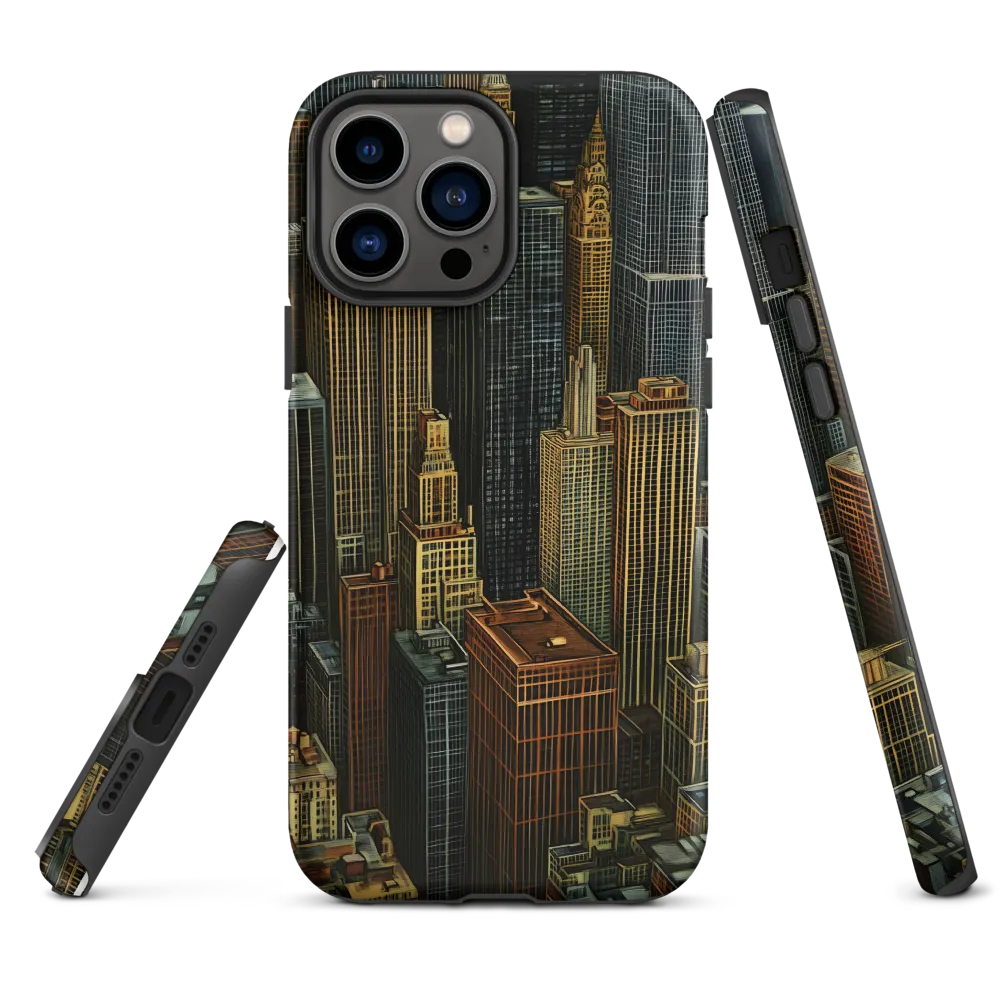 Urban Elegance: A Golden Cityscape