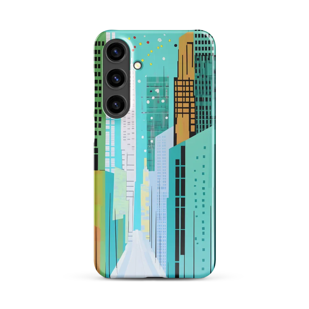 Urban Symphony in Turquoise