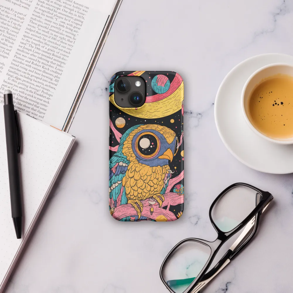 Whimsical Cosmic Owl | Phone Case |  15 | Snap Case | Matte