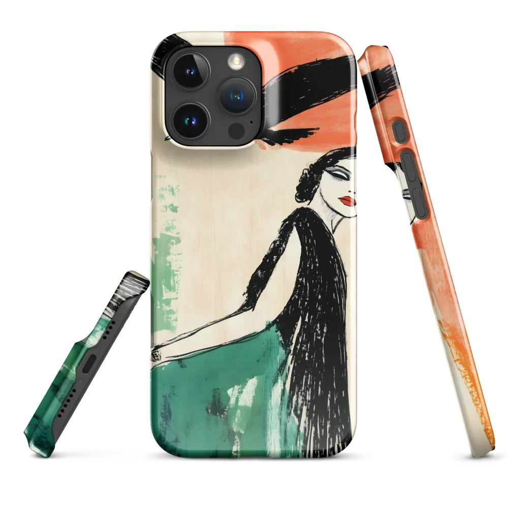 Elegance in Flight | Phone Case |  16 Pro Max | Snap Case | Glossy