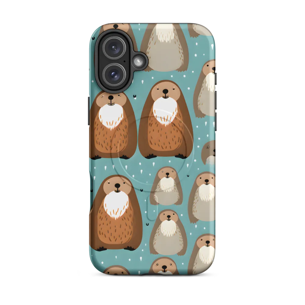 Whimsical Otter Pattern