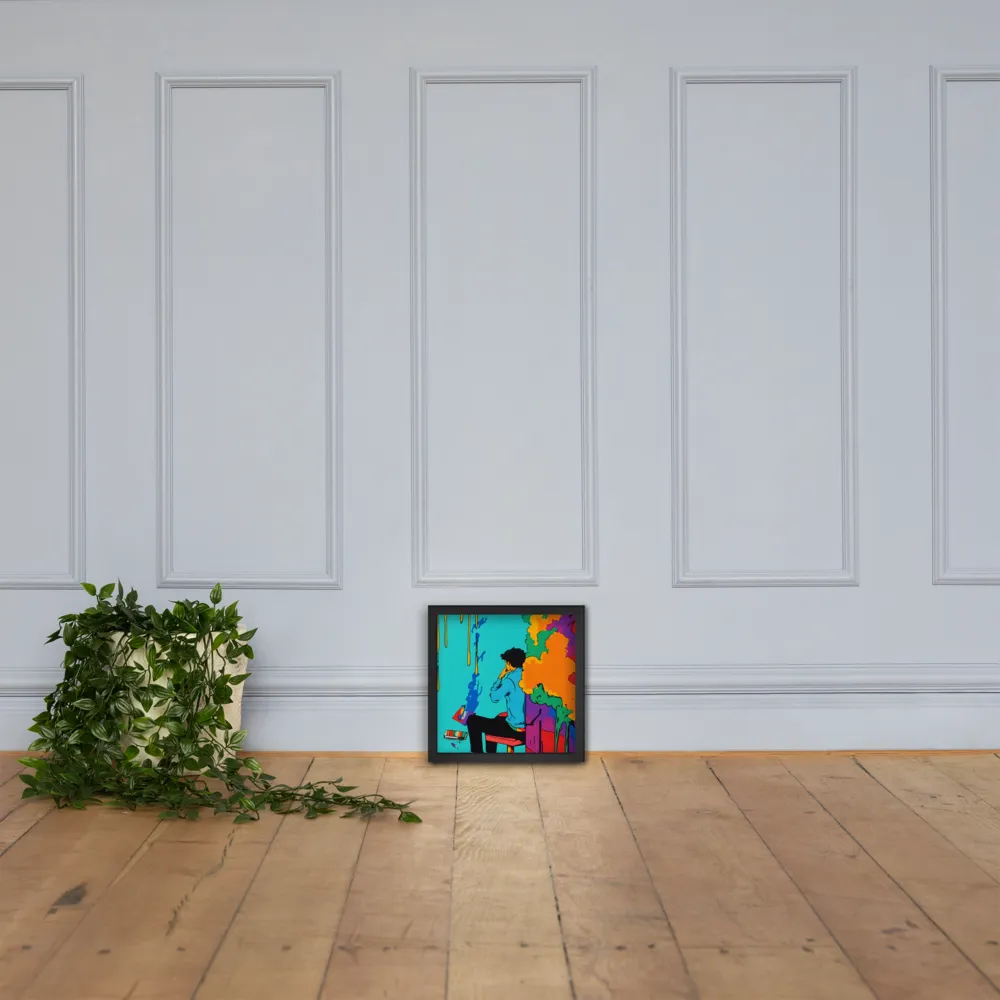 The Artist Within | Poster with Black Frame | 12″×12″