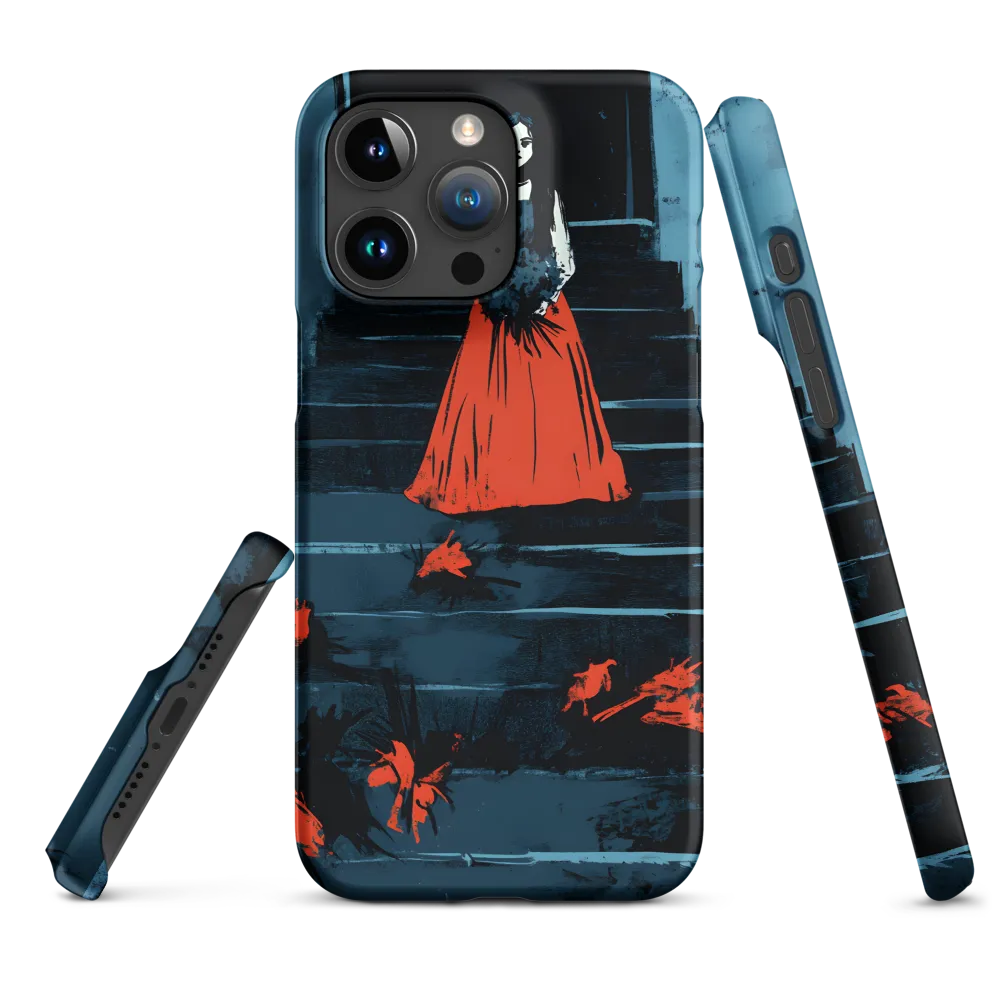 Silent Steps | Phone Case |  15 Pro Max | Snap Case | Matte