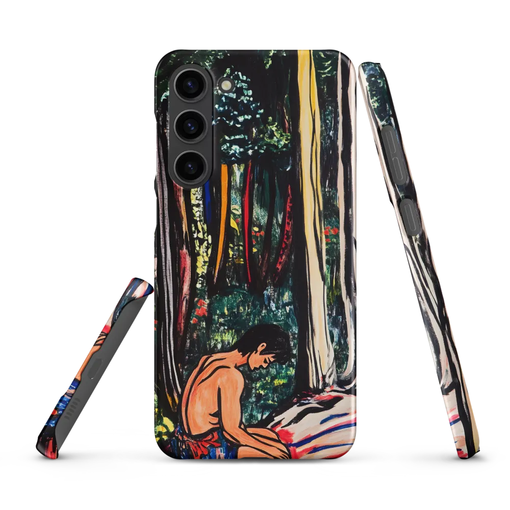 Contemplation in Nature | Phone Case |  S23 Plus | Snap Case | Matte