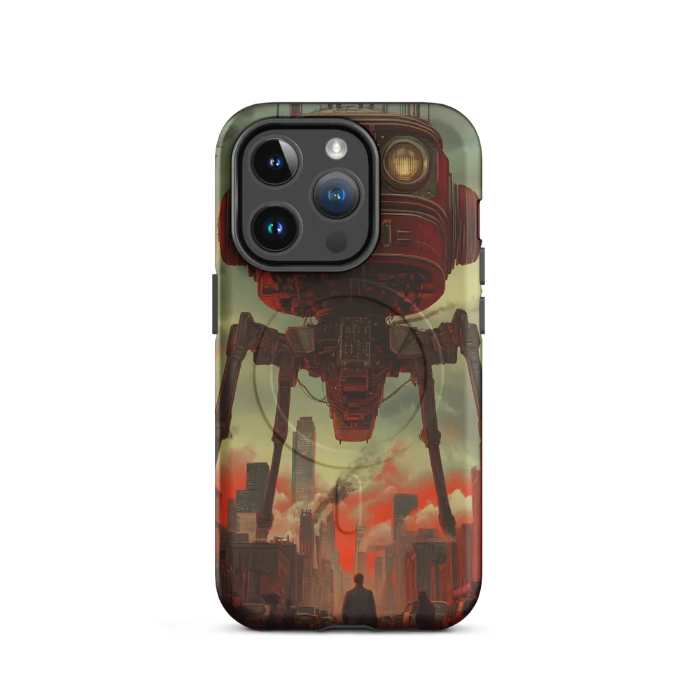 The Monolith of Mechanization | Phone Case |  14 Pro | MagSafe® Tough Case | Matte