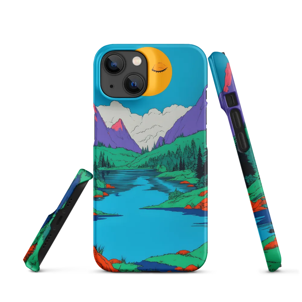 Whimsical Serenity in Vibrant Colors