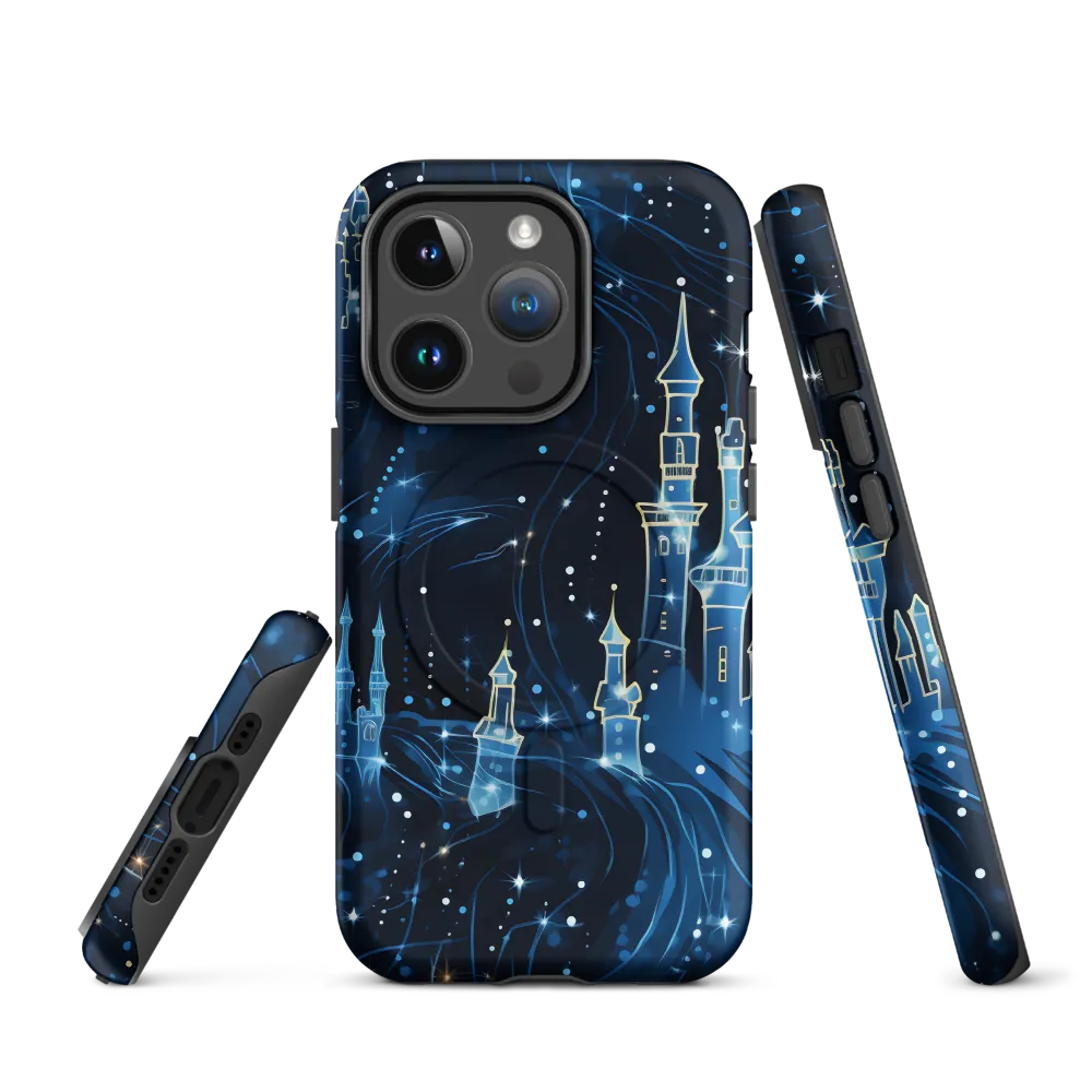 Dreamy Castles in a Starry Sky