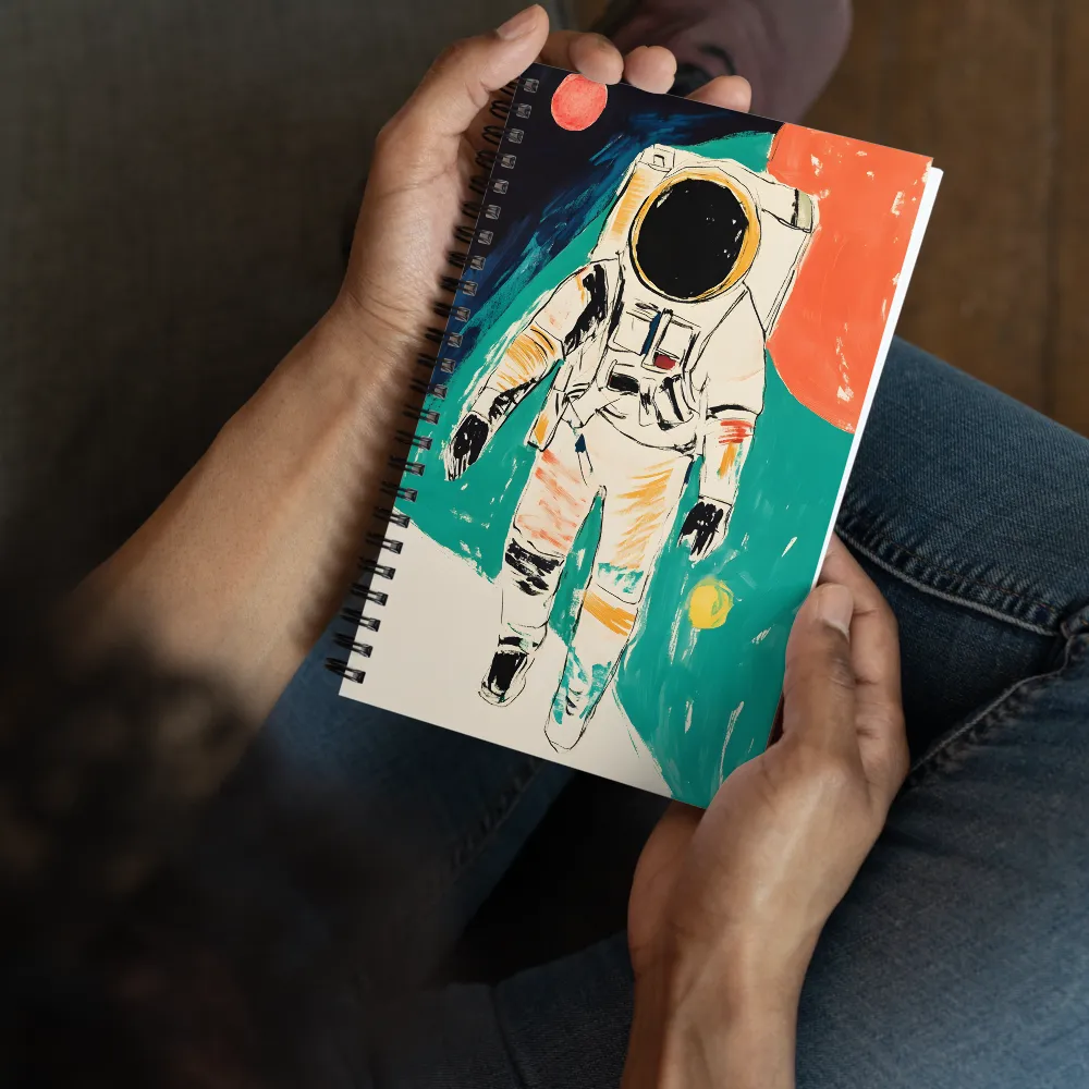 Journey Through the Cosmos | Spiral Notebook