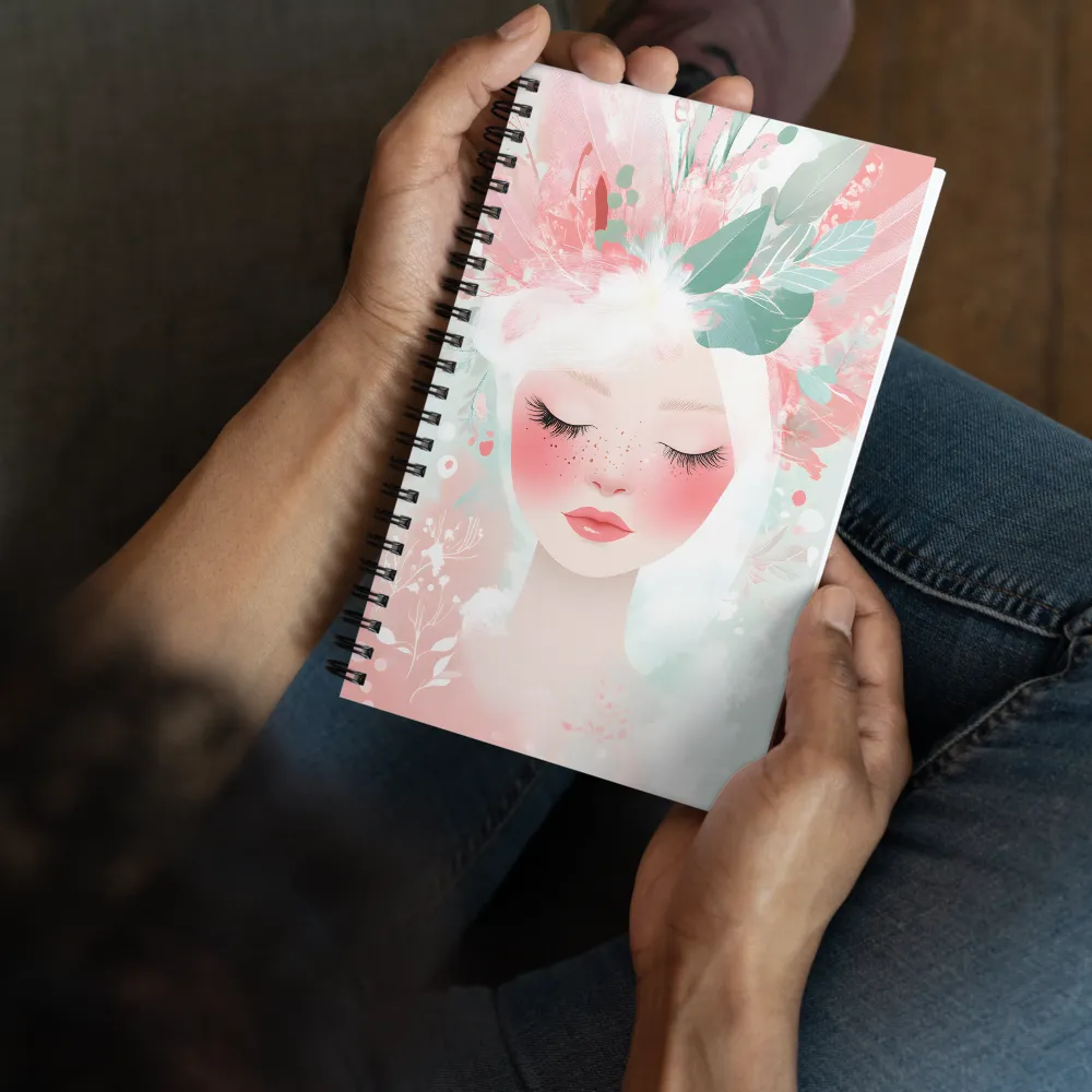 Whispers of Flora | Spiral Notebook