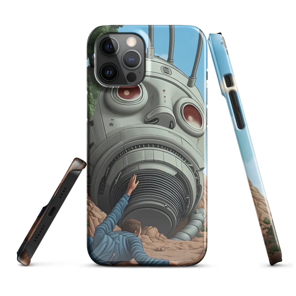 The Descent into Technological Abyss | Phone Case |  12 Pro Max | Snap Case | Glossy
